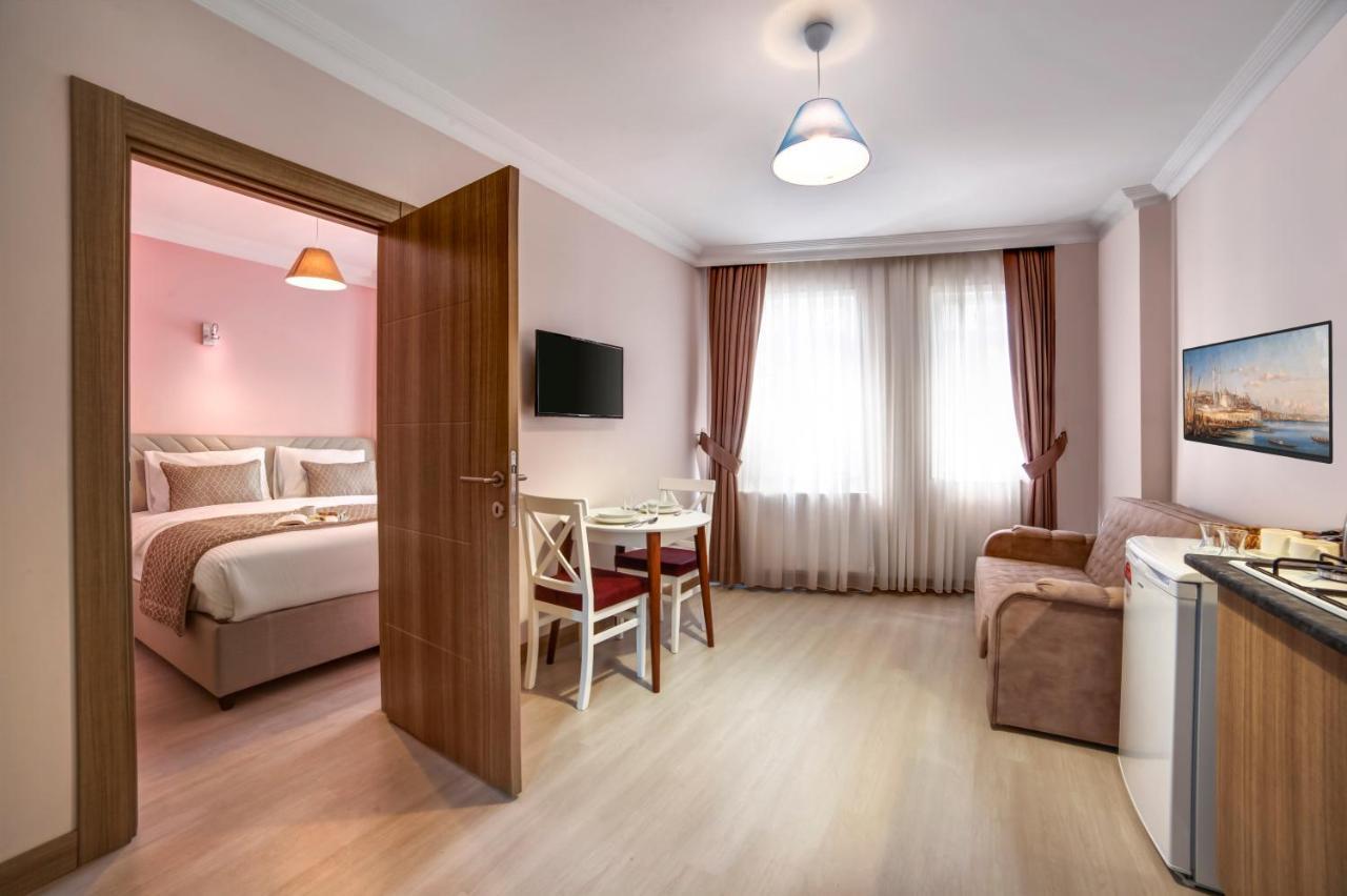 Seven Roses Apart Hotel Истанбул Екстериор снимка